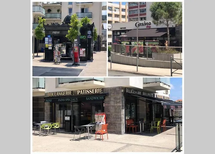 Grande Terrasse A Cote Monaco & شقة *